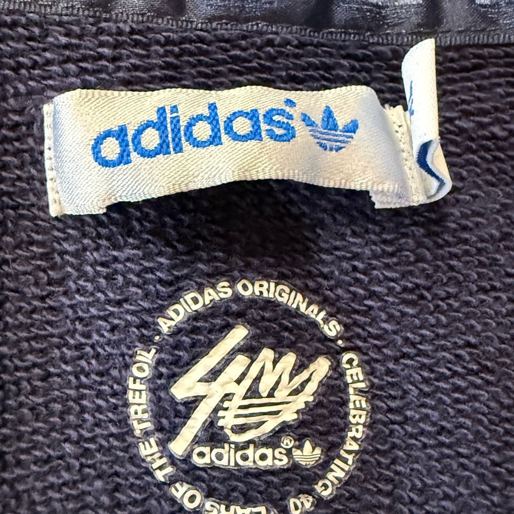 Adidas‎ Navy Sleeveless Hoodie - Picture 5 of 11